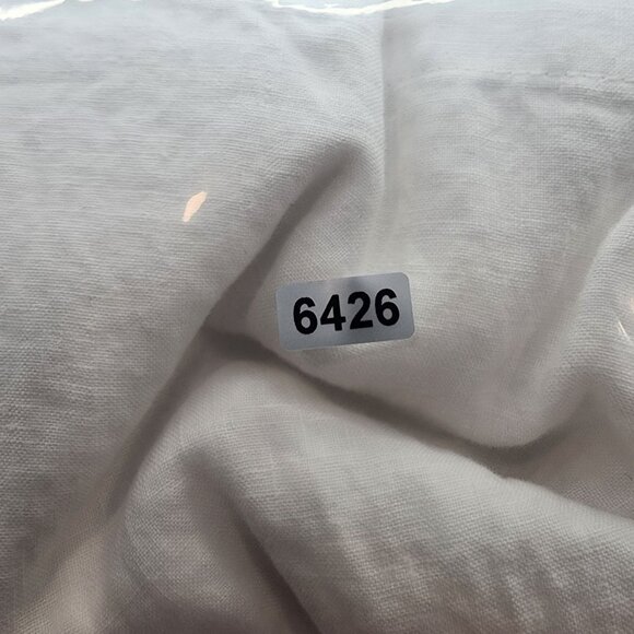 Womens White Charter Club Capri Pants Classic Fit 100% Linen Hi Rise Size 14 - Picture 11 of 11